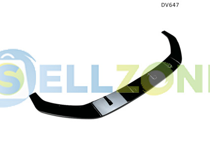 Μαύρο Lip Spoiler για Πρόσοψη Μπροστινού Προφυλακτήρα GOLF 7.5 GTI R Line 2017-2019 - DV647